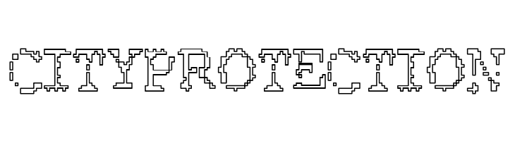 Rubber Biscuit Round Outline  Free Fonts Download