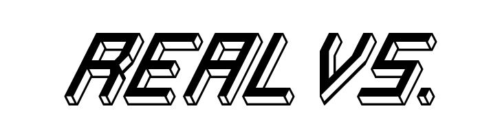 Italic Bricks Regular  Free Fonts Download