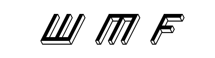 Italic Bricks Regular  Free Fonts Download