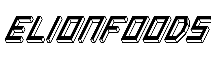 Italic Bricks Regular  Free Fonts Download