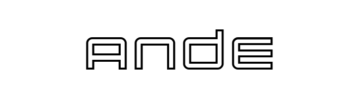 Quark Outline  Free Fonts Download