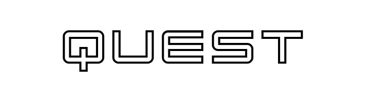 Quark Outline  Free Fonts Download