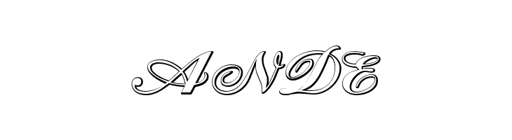 Cantate Beveled  Free Fonts Download