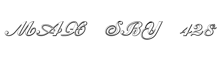 Cantate Beveled  Free Fonts Download