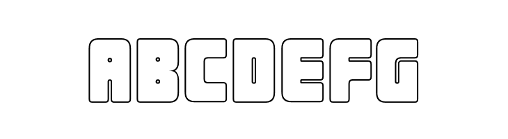 UrbanConstructed-Outline  Free Fonts Download