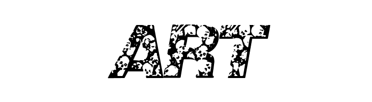 Skullvetica  Free Fonts Download