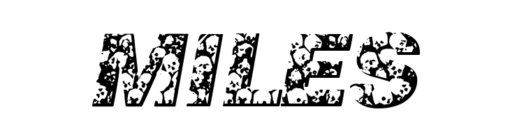 Skullvetica  Free Fonts Download
