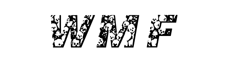 Skullvetica  Free Fonts Download