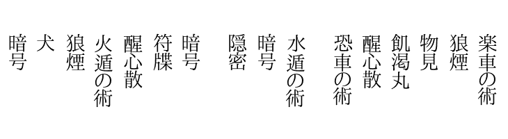 shinobi  Free Fonts Download