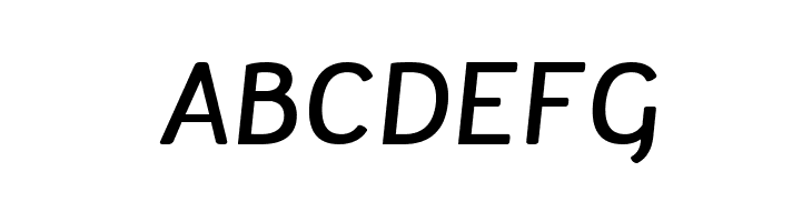 Tellural Italic  Free Fonts Download