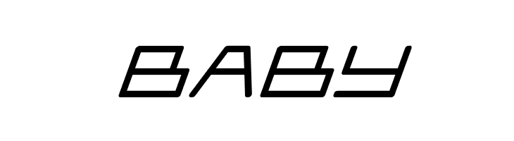 Player 1 Up Black Italic  Free Fonts Download