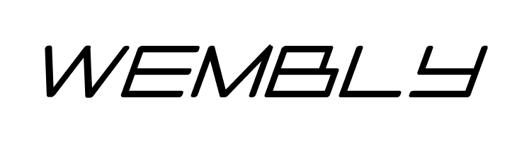 Player 1 Up Black Italic  Free Fonts Download