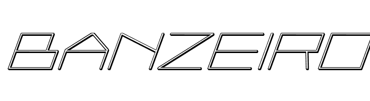 Player 1 Up 3D Italic  Free Fonts Download