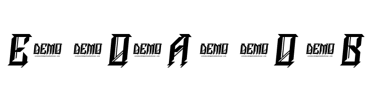 NEWBLACKDEMO  Free Fonts Download