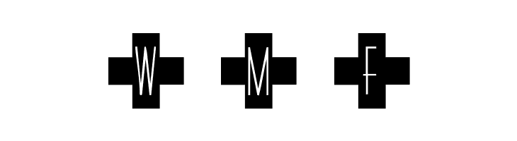 101! Red Cross  Free Fonts Download
