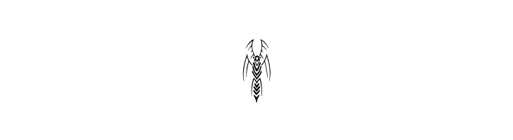 Abstract Alien Symbols  Free Fonts Download