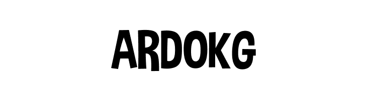 ARDOKG Dimbo Regular Font