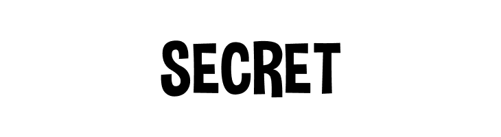 SECRET Dimbo Regular Font