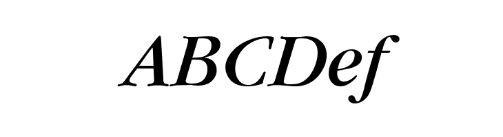 Gourmand  Italic  Free Fonts Download