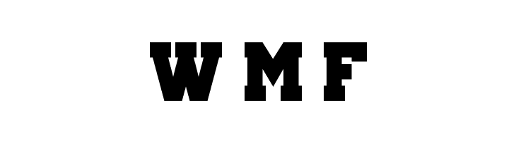 Wanted M54  Free Fonts Download