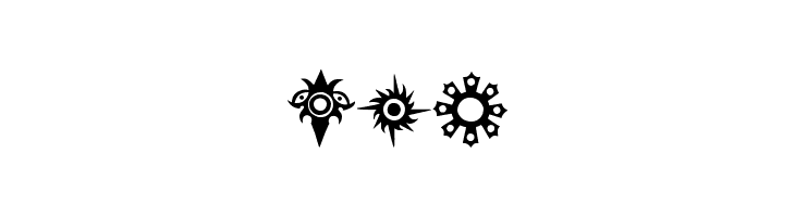 Jewelry Design Shapes  Free Fonts Download