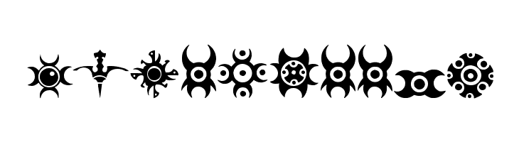 Jewelry Design Shapes  Free Fonts Download