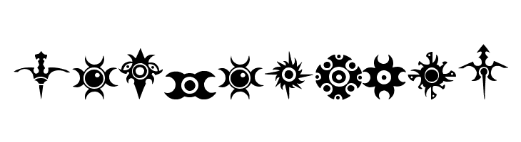 Jewelry Design Shapes  Free Fonts Download