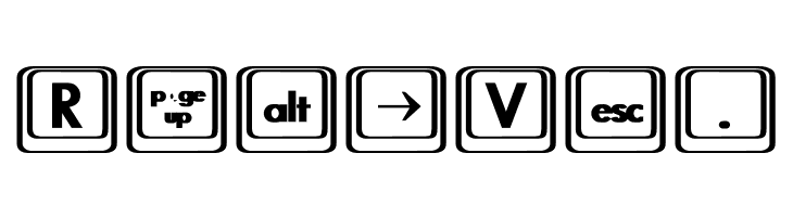 Keyboard KeysBT Bold  Free Fonts Download