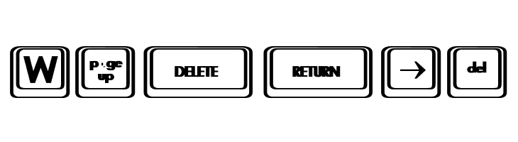 Keyboard KeysBT Bold  Free Fonts Download