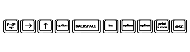 Keyboard KeysBT Bold  Free Fonts Download