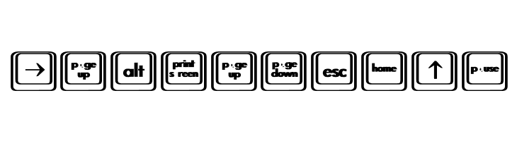 Keyboard KeysBT Bold  Free Fonts Download