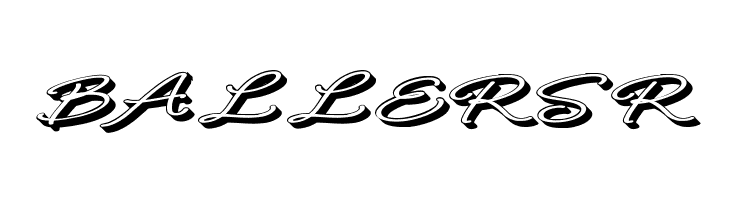 B de bonita Rotulo  Free Fonts Download