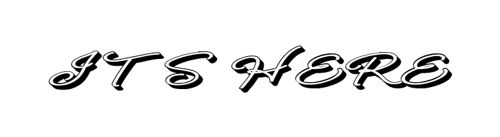 B de bonita Rotulo  Free Fonts Download