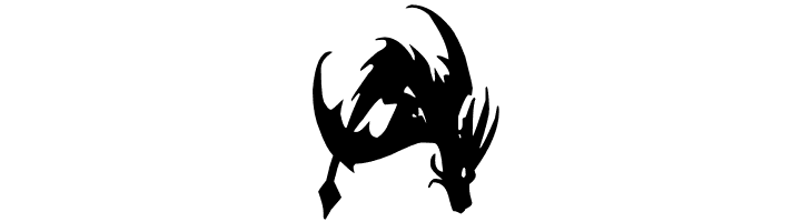 EG Dragon Caps  Free Fonts Download