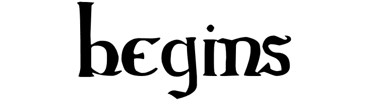 Elementary Gothic Bookhand  Free Fonts Download