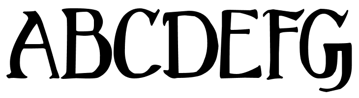 Gothic Birthday Cake  Free Fonts Download