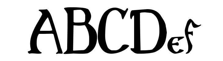 Gothic Birthday Cake  Free Fonts Download