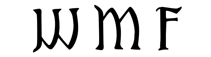 Gothic Birthday Cake  Free Fonts Download