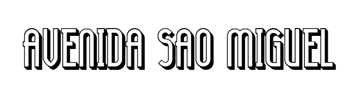 Lady Ice - 3D  Free Fonts Download