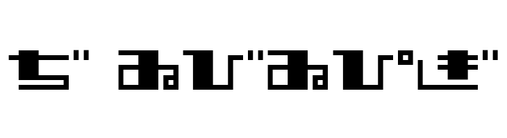 TECNO STRESS HIRAGANA  Free Fonts Download