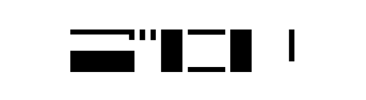 TECNO STRESS HIRAGANA  Free Fonts Download