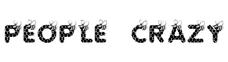 SAVE THE HONEYBEE  Free Fonts Download