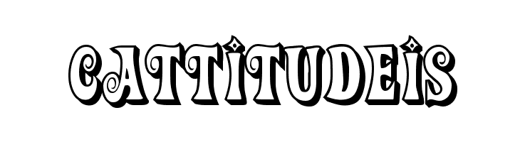 Action Is, Shaded JL  Free Fonts Download