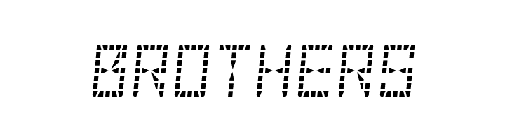 28-Segment LED DisplayRegular  Free Fonts Download