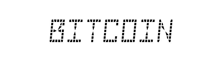 28-Segment LED DisplayRegular  Free Fonts Download