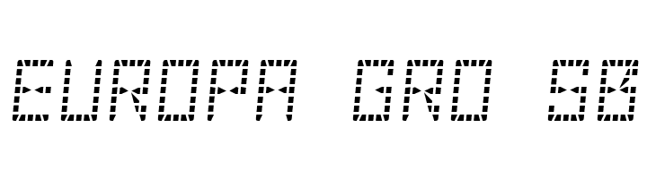 28-Segment LED DisplayRegular  Free Fonts Download