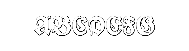 SchneidlerHalbFetteBeveled  Free Fonts Download