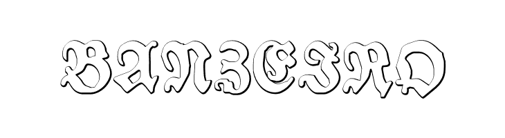 SchneidlerHalbFetteBeveled  Free Fonts Download