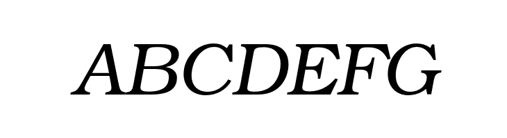 TeXGyreBonum-Italic  Free Fonts Download