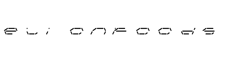 Fifteen Segment Rush Mono LDR Regular  Free Fonts Download